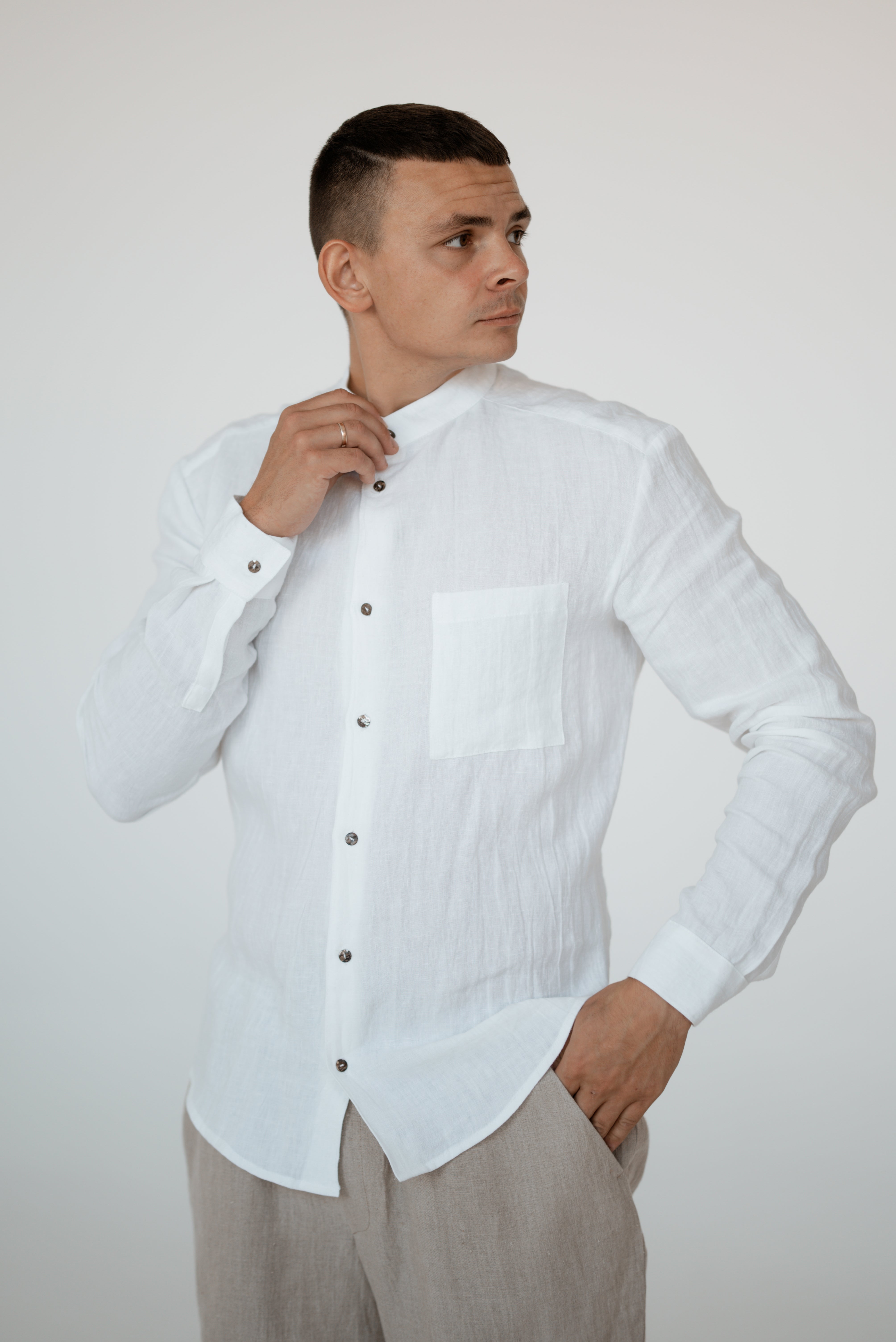 Linen shirt CM027