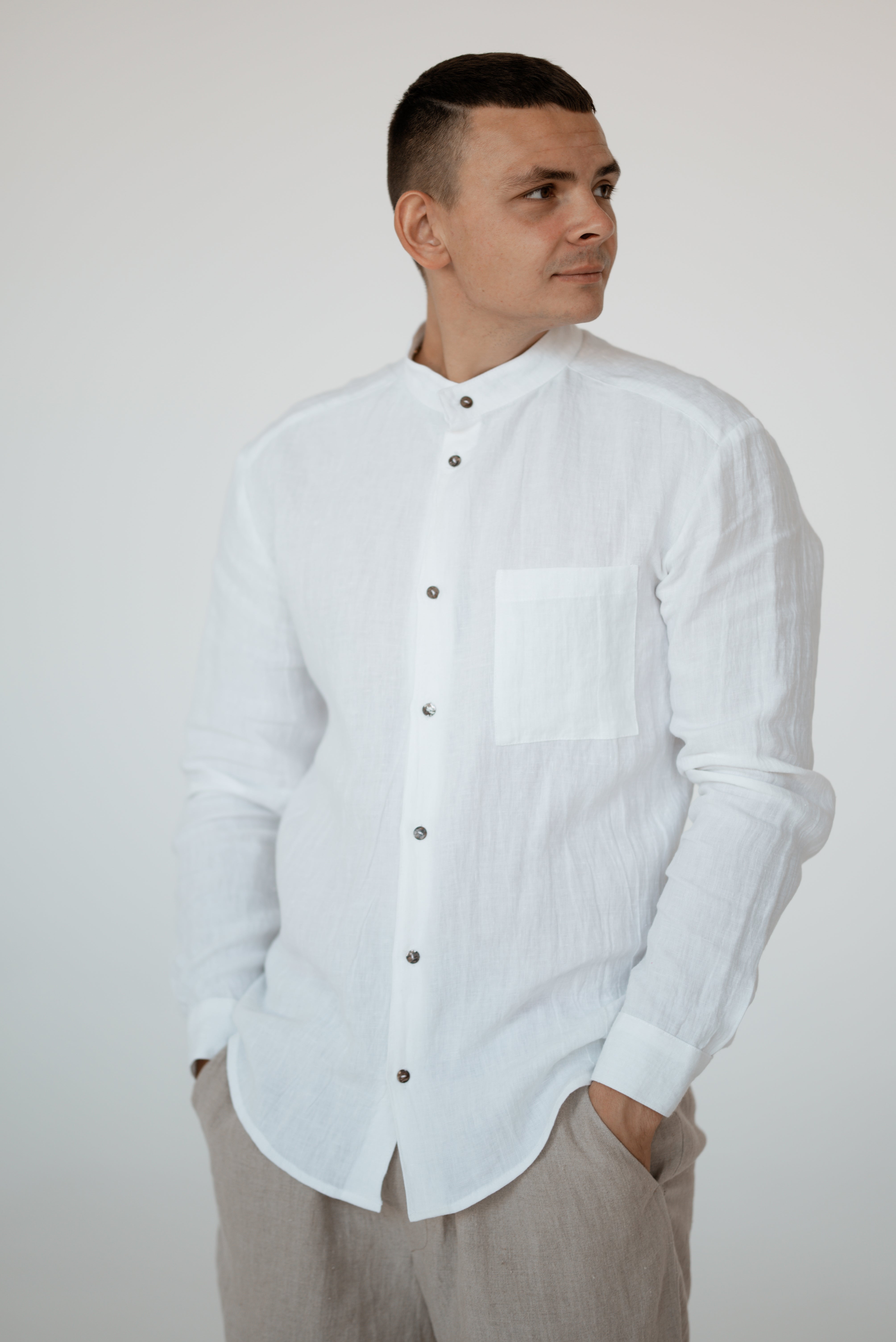 Linen shirt CM027