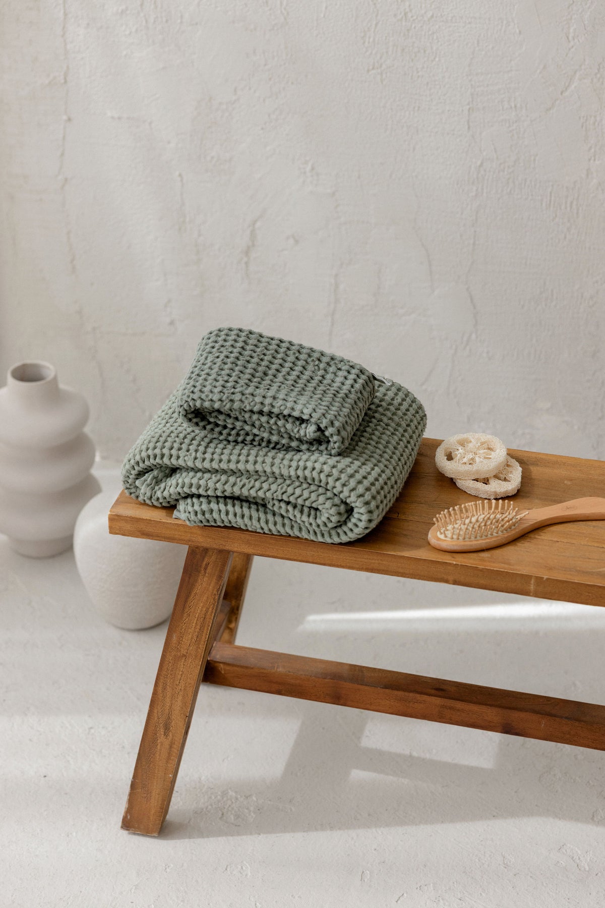 Linen Bath Towel TW003 – Mint