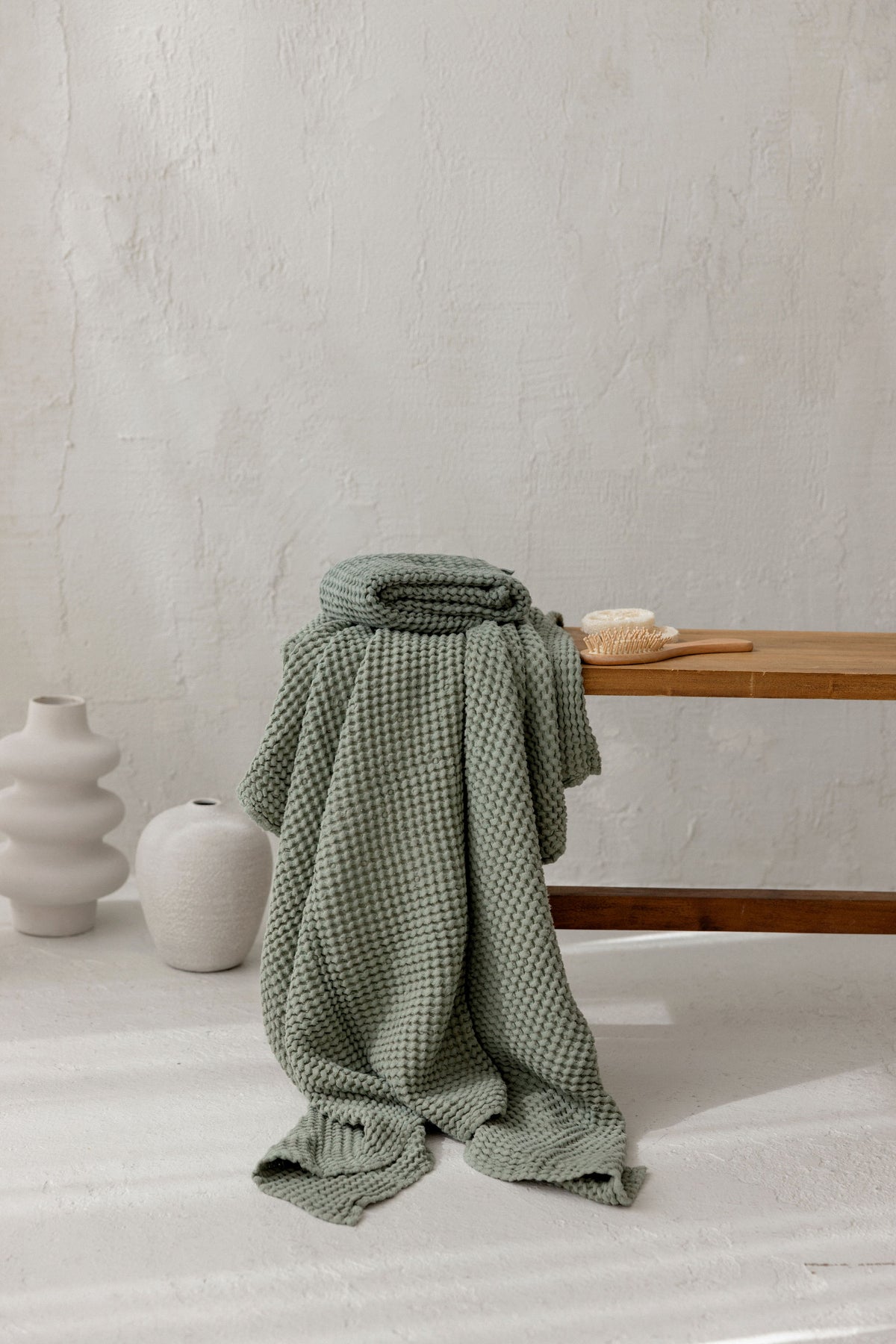 Linen Bath Towel TW003 – Mint