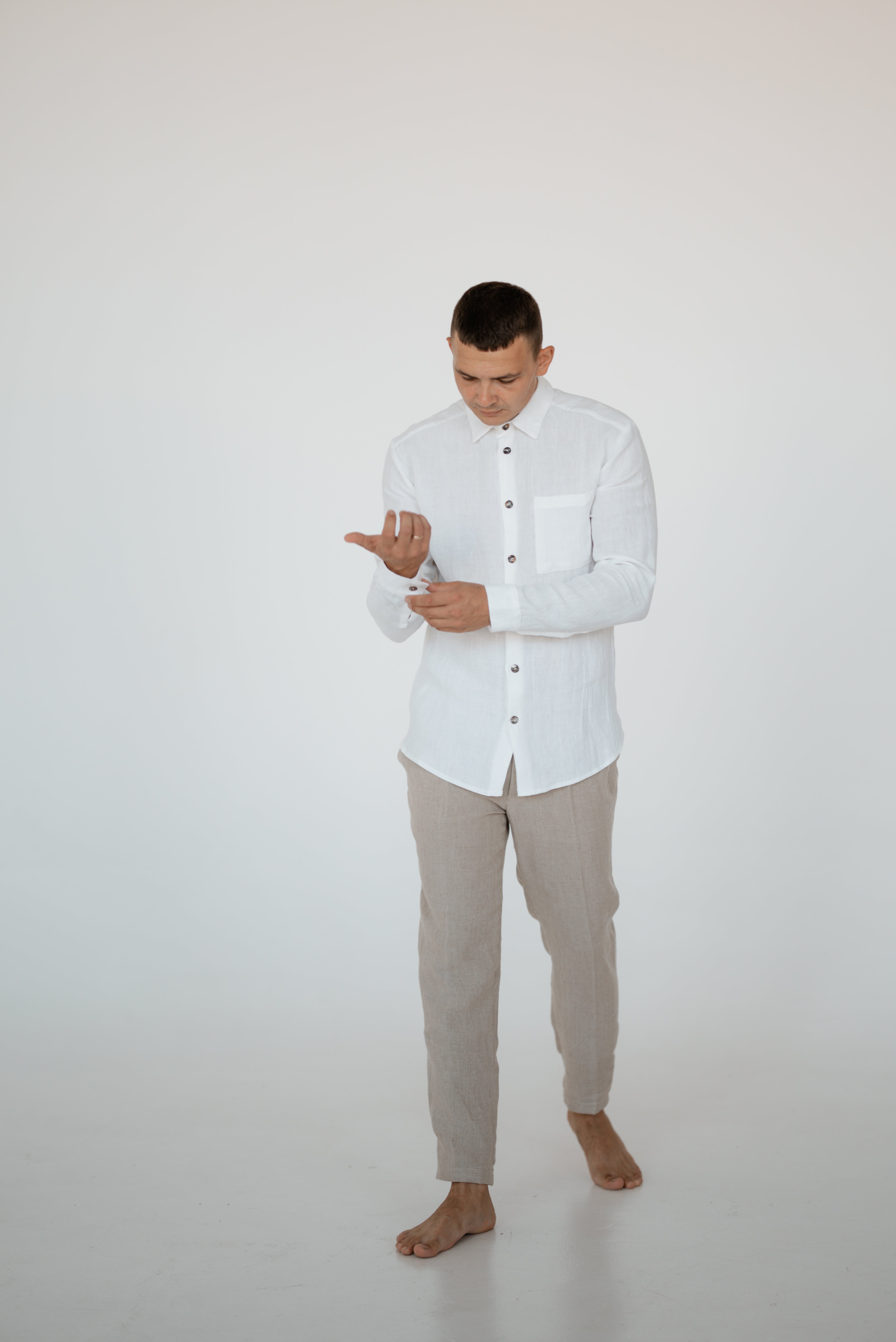 Classic Men Linen Pants CM017