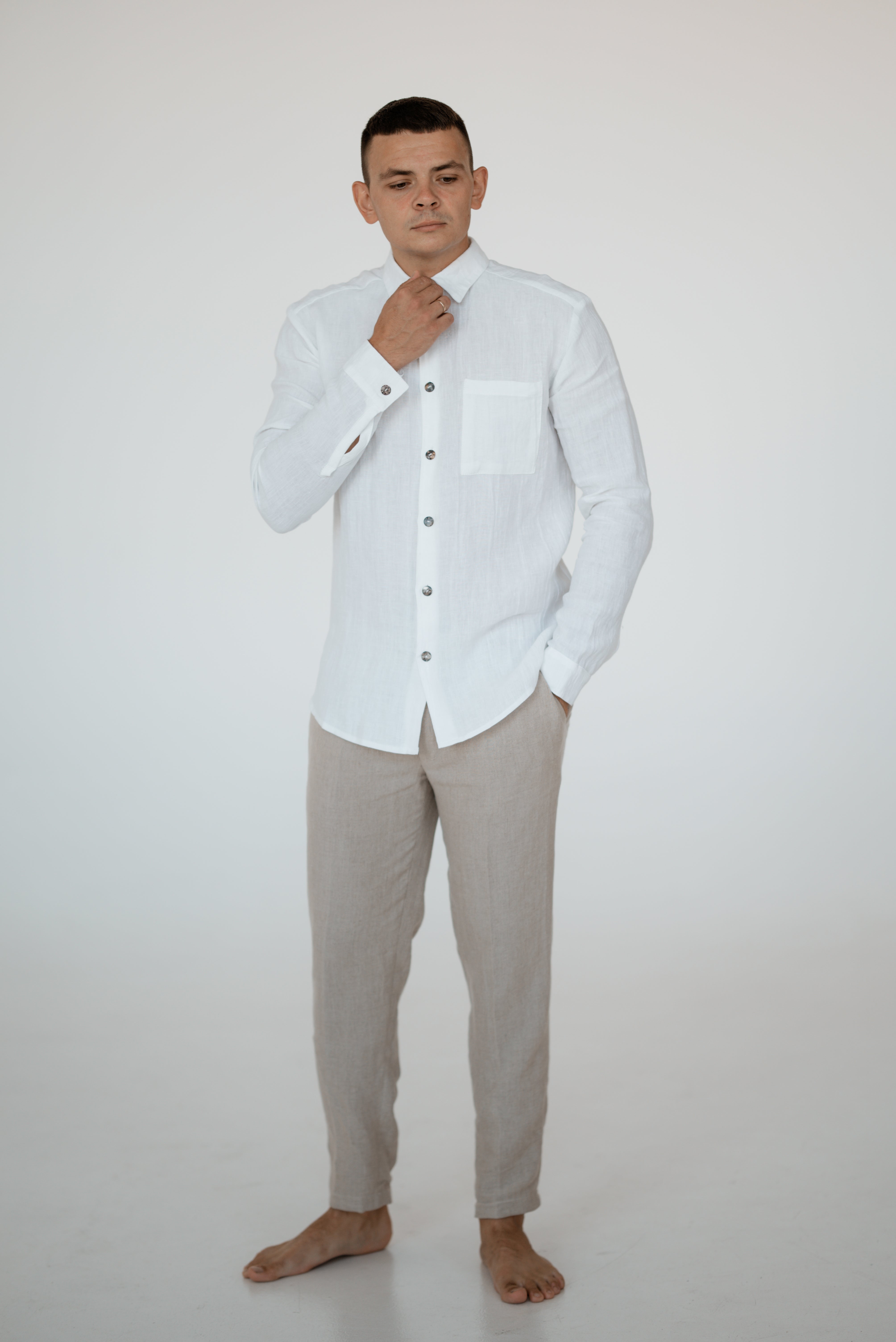 Classic Men Linen Pants CM017