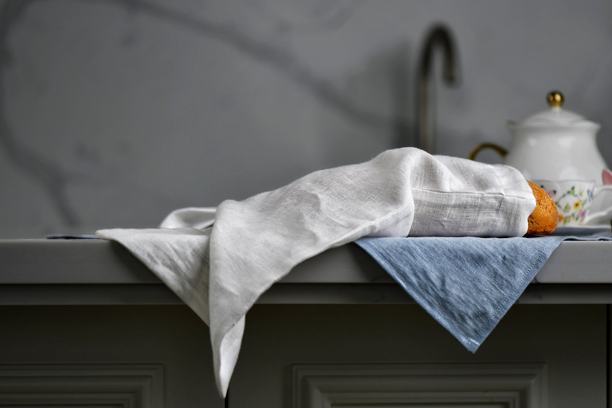 Linen Bread Bag KB001 in white colour (19)