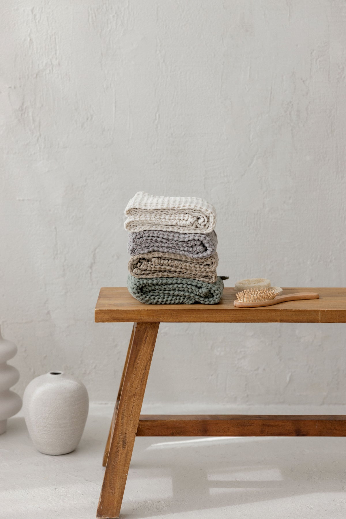 Linen Bath Towel TW003 – Mint
