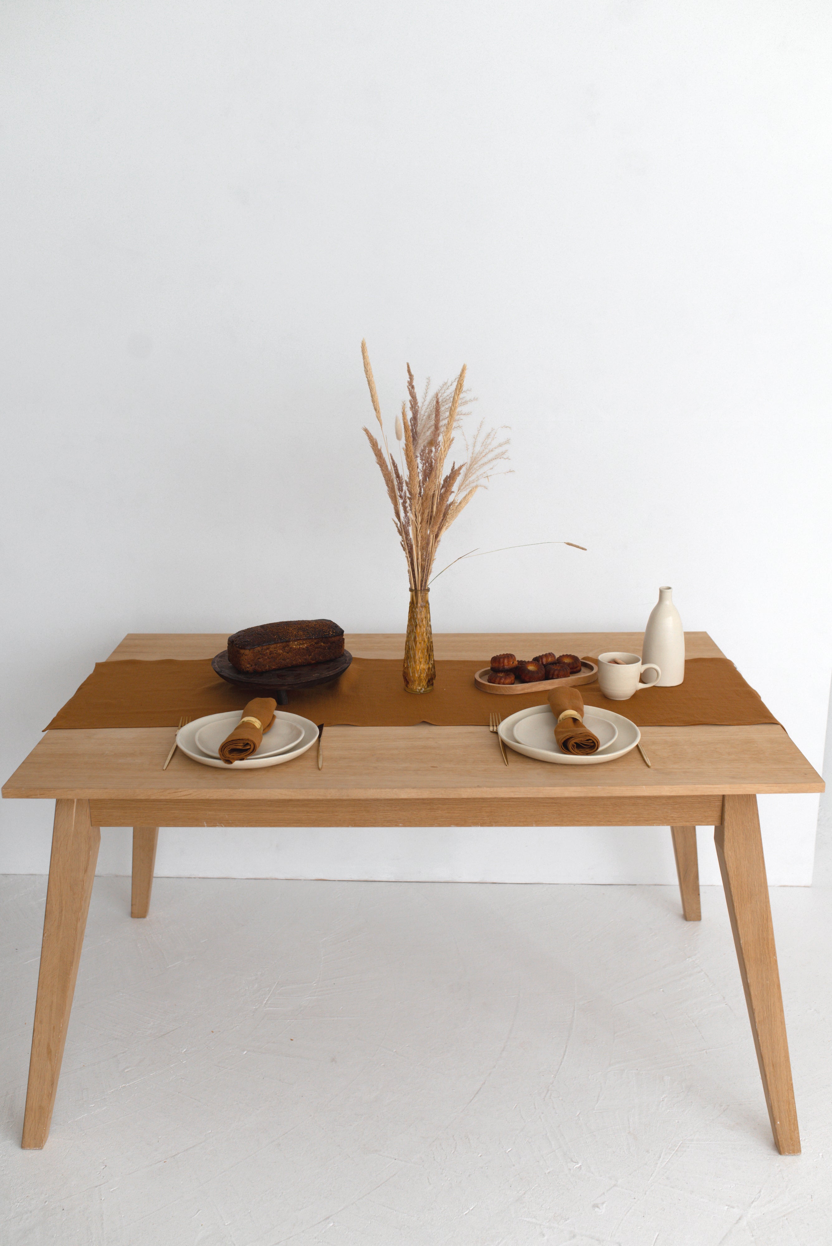 TABLE RUNNER TR001 IN CINNAMON COLOUR (3330)