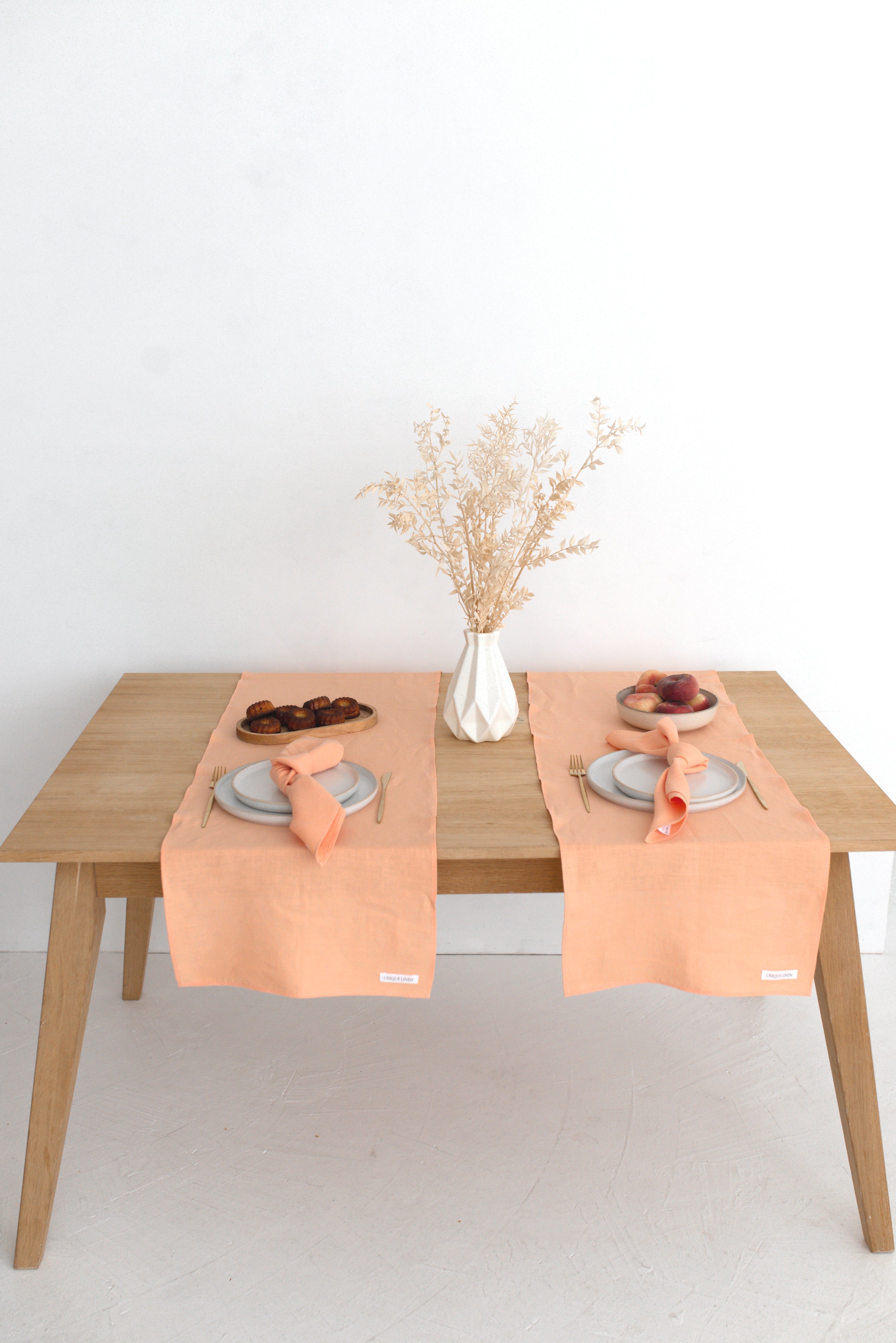 Table Runner TR001 in PEACH COLOUR (3583)