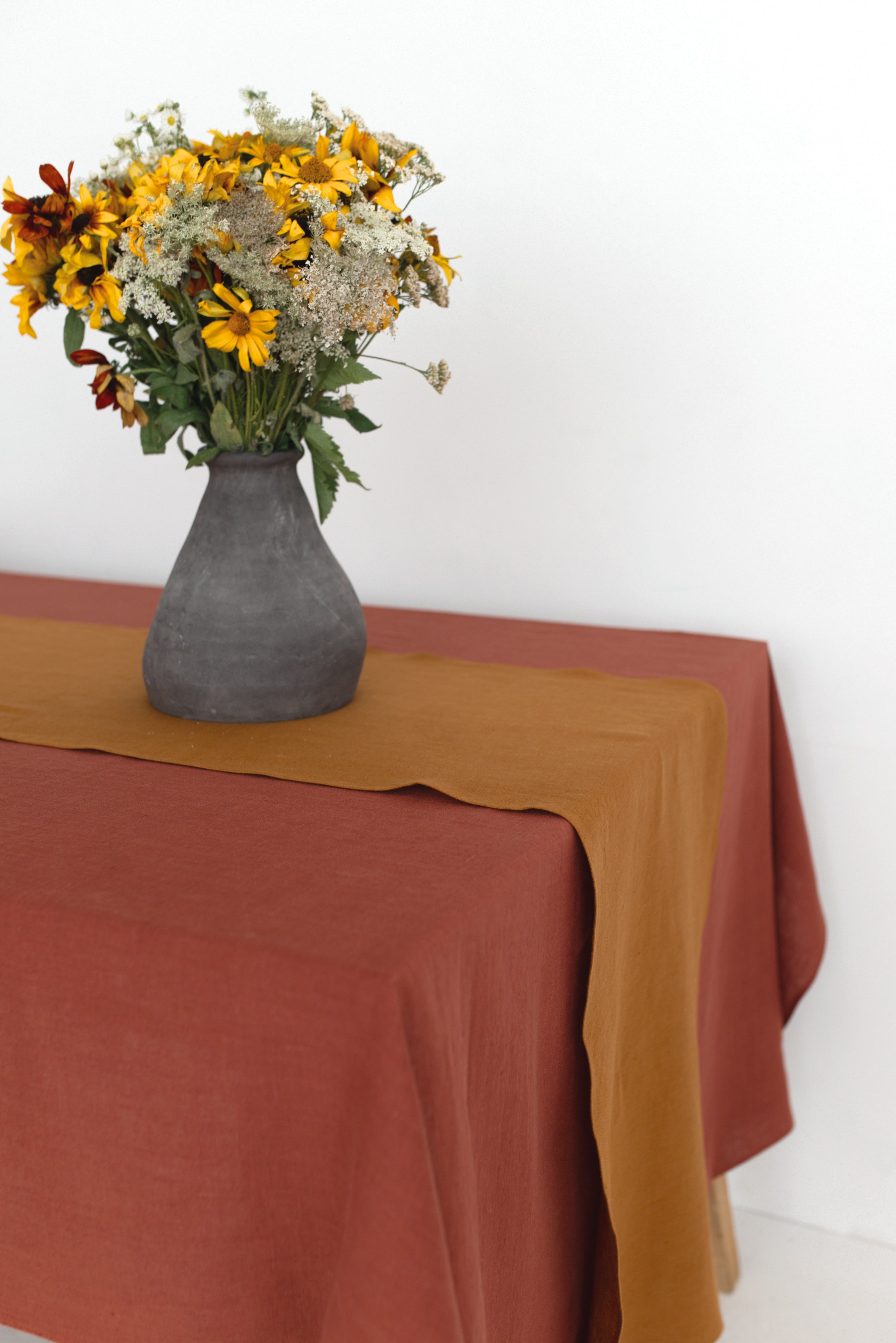 TABLE RUNNER TR001 IN CINNAMON COLOUR (3330)